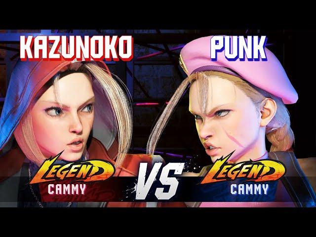 SF6 ▰ KAZUNOKO (Cammy) vs PUNK (Cammy) ▰ High Level Gameplay