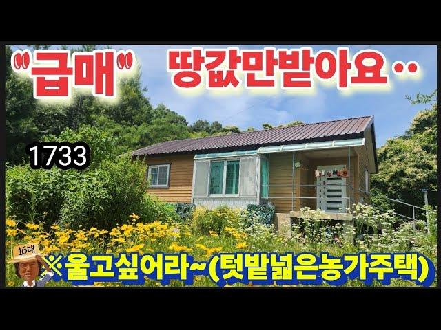 ※"급매"야영장,카페등.다용도로쓸수있는.계획관리지역.산골마을※강화도전원주택 강화도농가주택 강화도토지 강화땅 강화부동산 김포농가주택 강화농가주택 부성부동산Tv