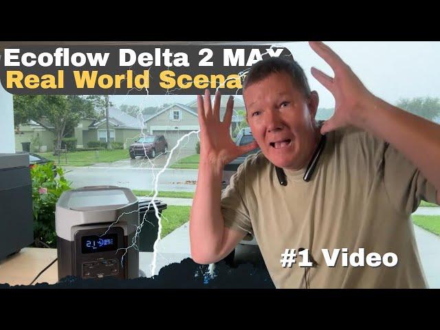 Ecoflow Delta 2 Max REAL WORLD SCENARIO