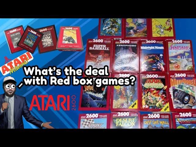 All About Atari Red Box / Label Games