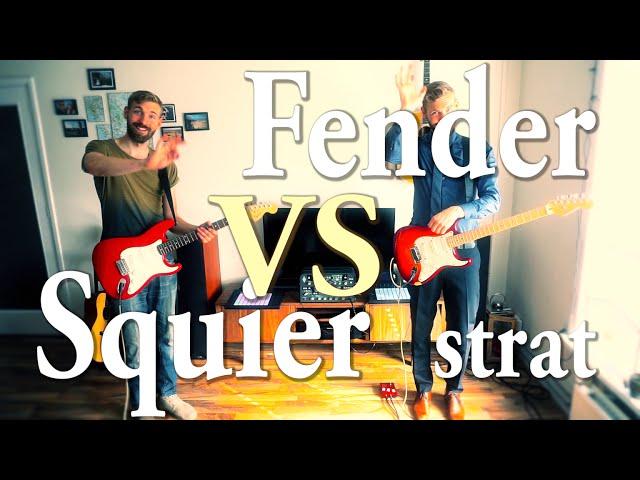 Fender vs Squier Stratocaster | Which one sounds better? | Tone Battle |