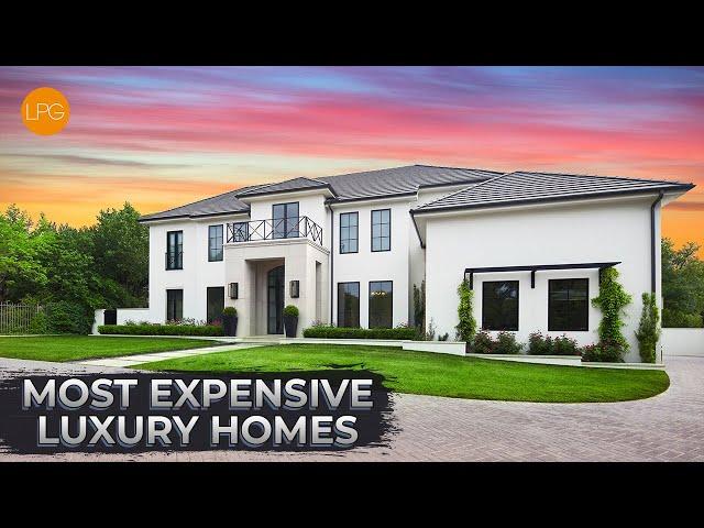 Get Inside The MOST EXPENSIVE LUXURY MANSIONS Of MILLIONAIRES | 3 Hour Tour Of The BEST HOMES 