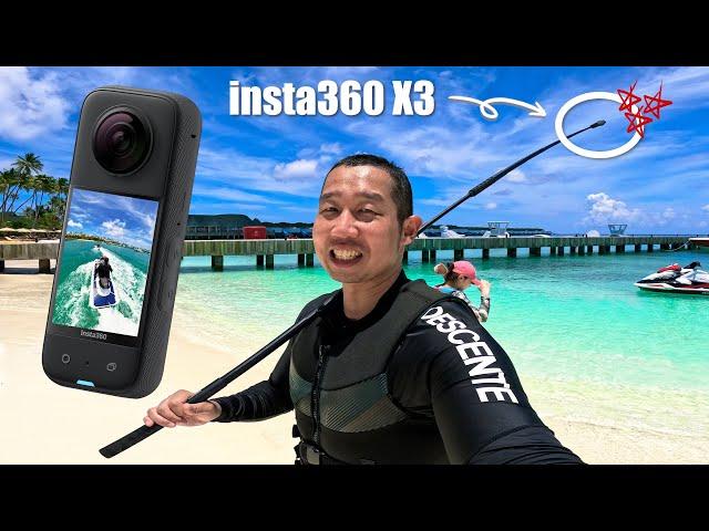 인스타360 X3 몰디브에서 2주동안 써본 솔직 후기 | 고프로11 vs. insta360 X3 여행용 액션캠 최강자는?