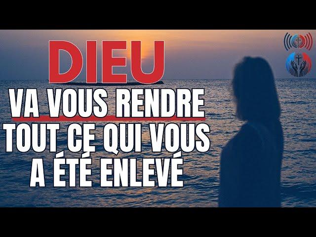 DIEU TRAVAILLE POUR RESTAURER TOUT CE QUI VOUS A ÉTÉ ENLEVÉ | Dévotionnel | Inspiration | Foi