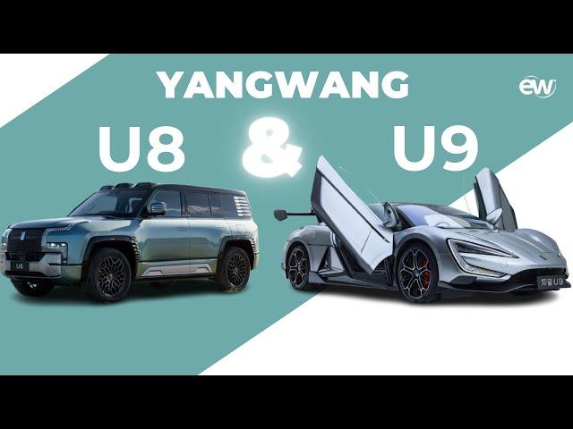 Chinese Luxury Cars That FLOAT & JUMP?! Meet the Yangwang U8 & U9!"