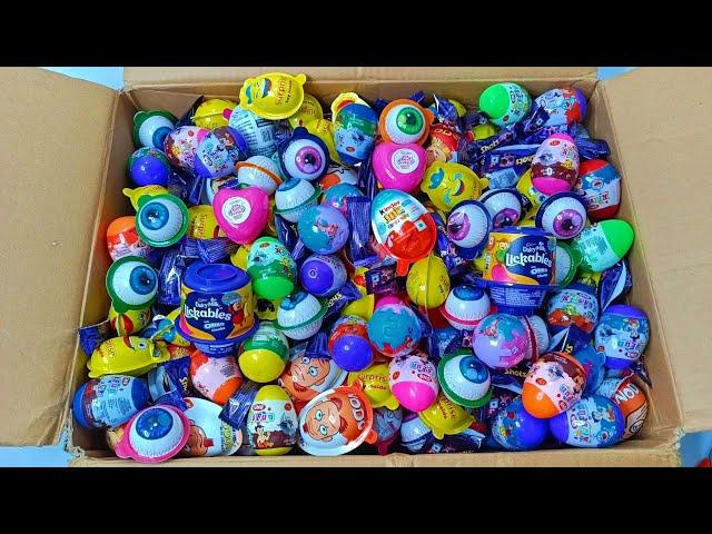 Surprise Eggs and Other Candies Unboxing | Lot's Of Surprise Eggs | ASMR