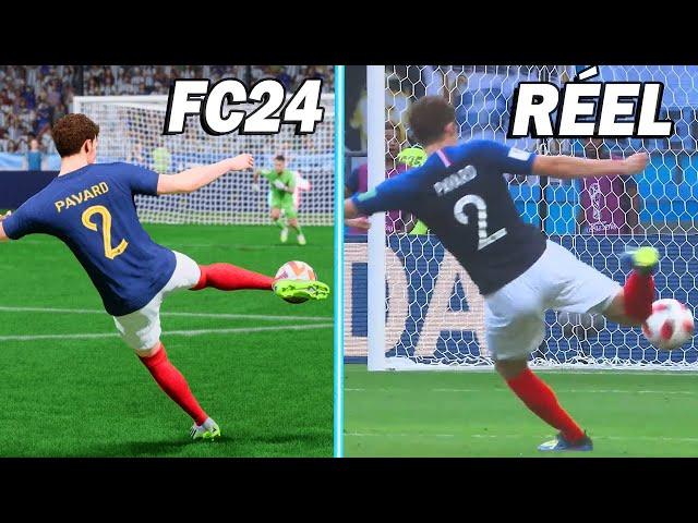 Je Reproduis les Plus Beaux Buts de l'Histoire sur FC24 (Mbappé met un but Incroyable)