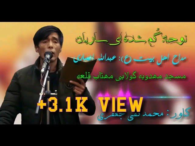 نوحه جدید افغانی با مداحی کربلایی عبدالله انصاری - گم شده ای ساربان - Abdullah Ansari Afghani Nawha