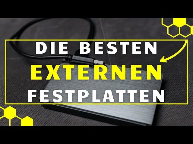 Externe Festplatte TEST - Die 3 besten externen Festplatten im VERGLEICH!