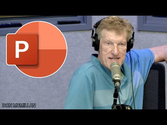 When PowerPoint Doesn't Work on Stage | Don McMillan Comedy