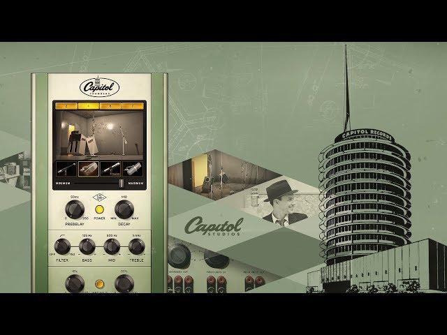 UAD Capitol Chambers Plug-In - The World's Most Iconic Echo Chambers