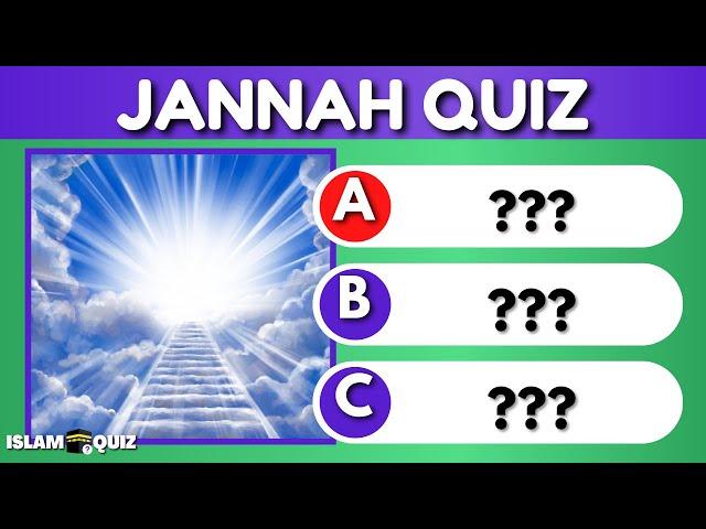 Jannah Quiz | Islam Quiz (no music)