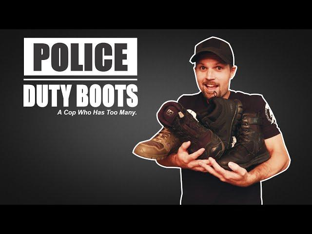 Tactical Police Duty Boots | My Boots My Experience