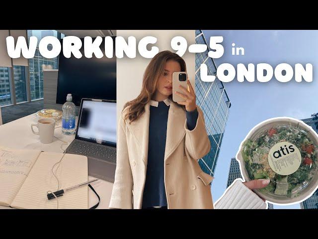 WORKING 9-5 OFFICE JOB IN LONDON ️ day in my life as a management consultant