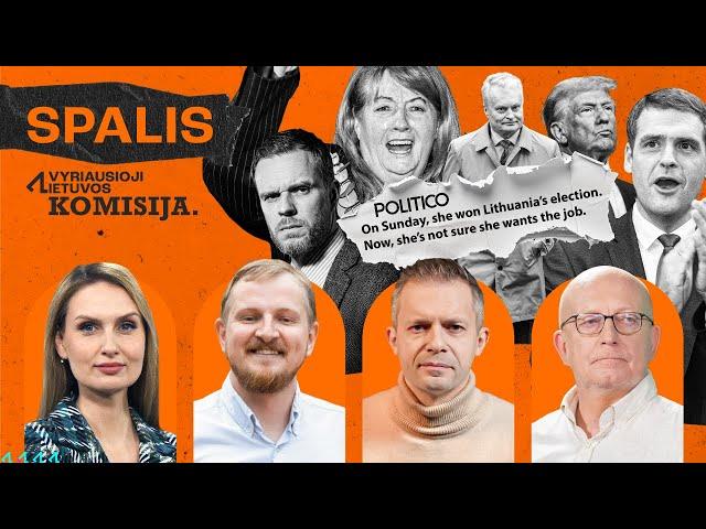 SPALIO APTARIMAS | PENSININKĖ VILIJA apgavo | LANDSBERGIS out | KOALICIJA | Seimo RINKIMAI | VLK