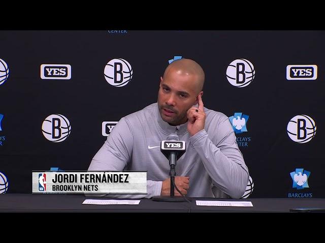 Jordi Fernandez coach of Nets postgame interview 03 06 2025