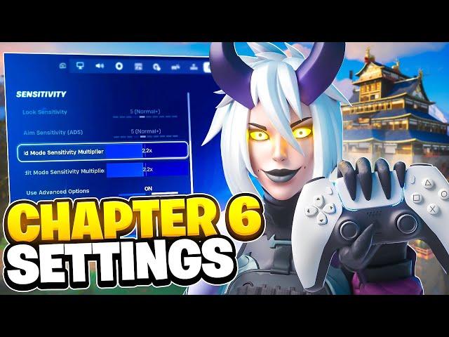 NEW Best Chapter 6 Controller Settings For Fortnite! (PS4/PS5/XBOX/PC)