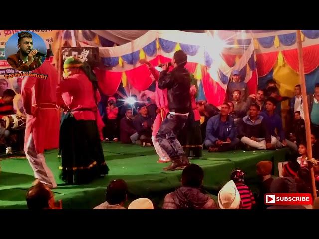 Jaunsari live show by Manoj Sagar - ghaire kanjeni gota nu diya songs - Present - M.S.E
