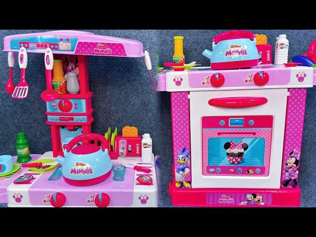 64 Minutes Satisfying with Unboxing Minnie Mouse Kitchen Playset | Disney Toys Collection | ASMR