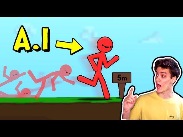 Stickman A.I. Learns To Walk