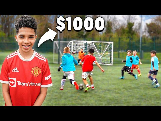 Beat Kid RONALDO, Win $1000 (Football)