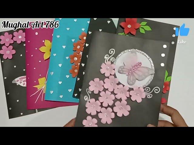 Birthday card ideas/cards design/happy birthday card/teachers day card/card banane ka tarika/card