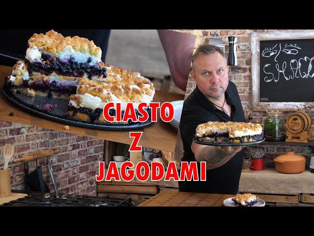 Kruche ciasto z jagodami / Oddaszfartucha