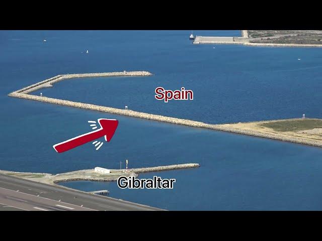 A very easy Spain/Gibraltar Border Explanation