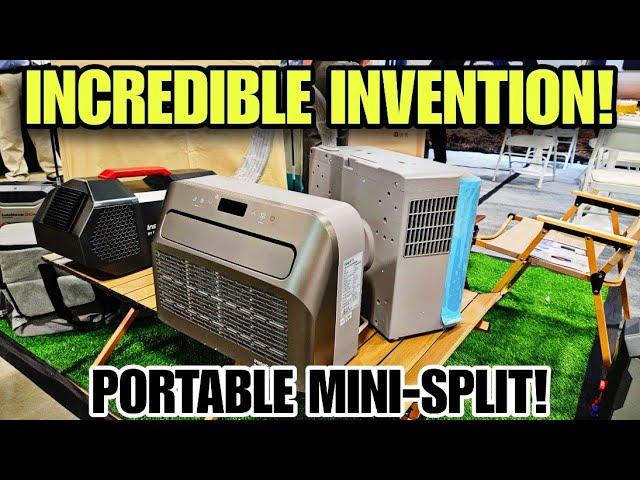 INCREDIBLE INVENTION for RVs! Portable Mini-Split AC from Fogatti!