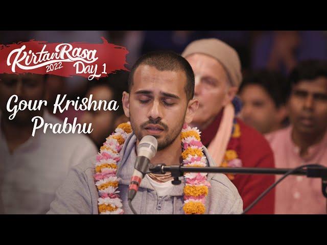 Gour Krsna Prabhu's Kirtan | Day 1 | Kirtan Rasa Dubai 2022 | Dubai Kirtan Mela