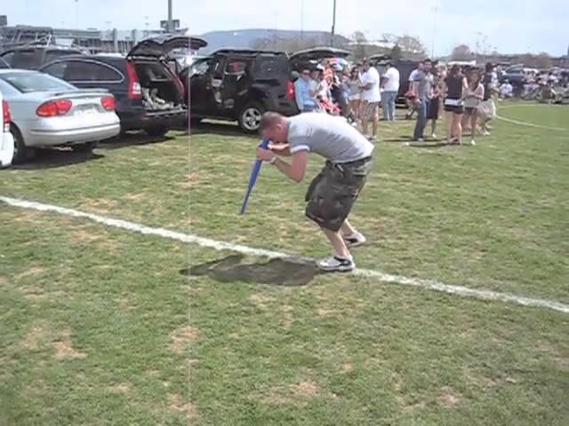 Jim Playing Dizzy Bat