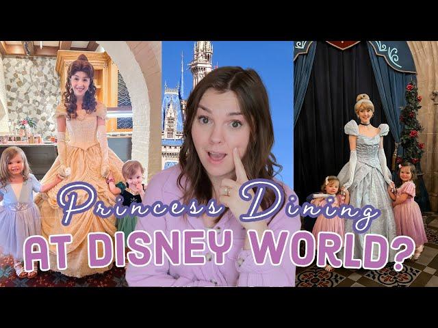 What's The Best Princess Dining at Disney World? | Akershus VS Cinderella's Royal Table