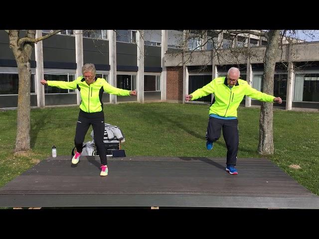 Idræt i dagtimerne Morgengymnastik Paul og Susanne