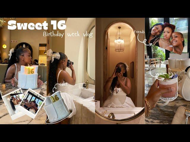 BIRTHDAY VLOG:[SWEET 16]