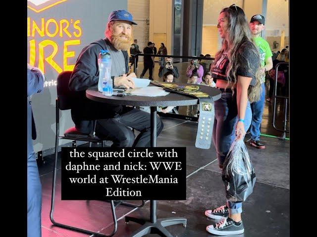 We went WWE World At WrestleMania! We met Sami Zayn! Was is worth it? SPOILER ALERT!