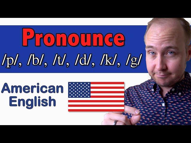 Plosives p, b, t, d, k, g | 44 Sounds of American English