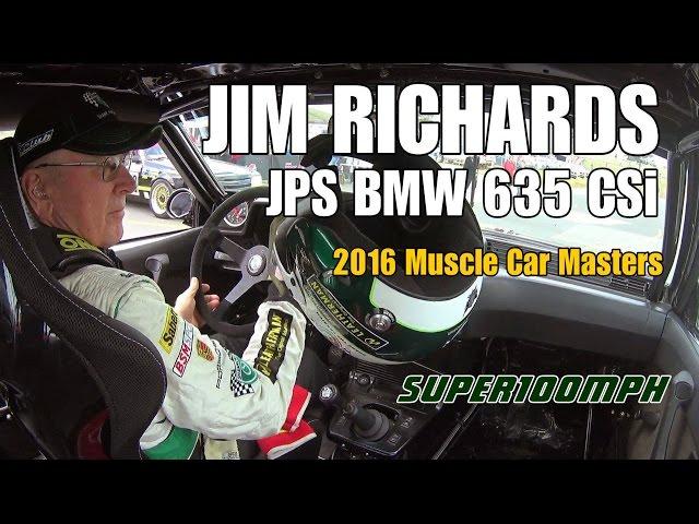 JIM RICHARDS JPS BMW 635 CSi Full Race Cam