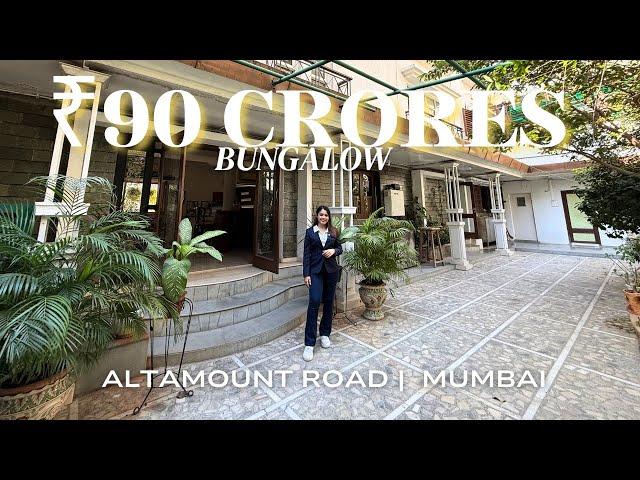 Inside a ₹90 CR Bungalow in India’s Expensive Neighbourhood | Altamount Road, Mumbai, India 