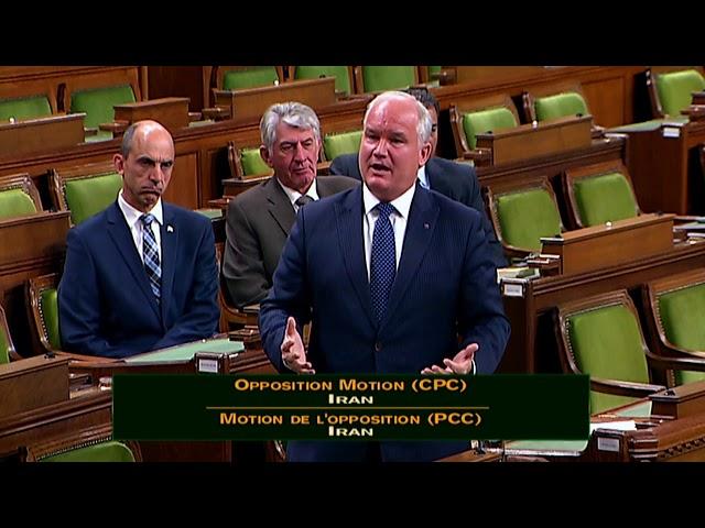 Opposition Motion (CPC) - Holding Iran to Account (June 11, 2018)