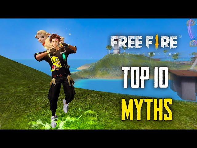 Top 10 Mythbusters in FREEFIRE Battleground | FREEFIRE Myths #280