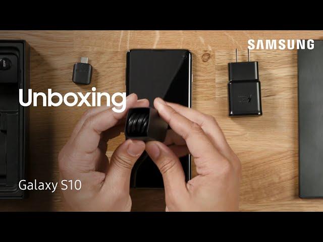 Unboxing Your Galaxy S10 | Samsung US