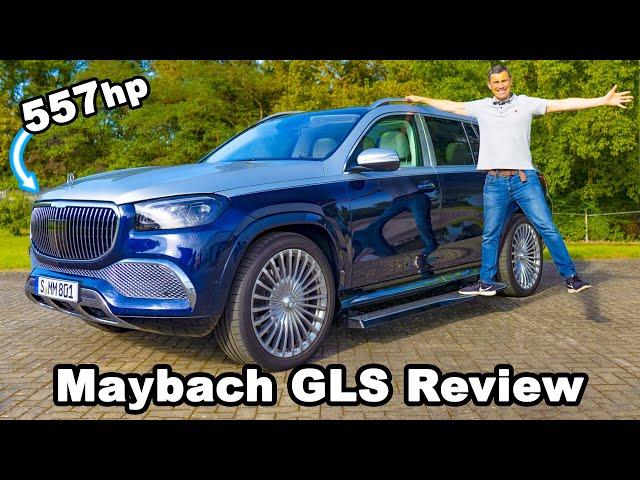 Mercedes-Maybach GLS review with max speed on the Autobahn! 