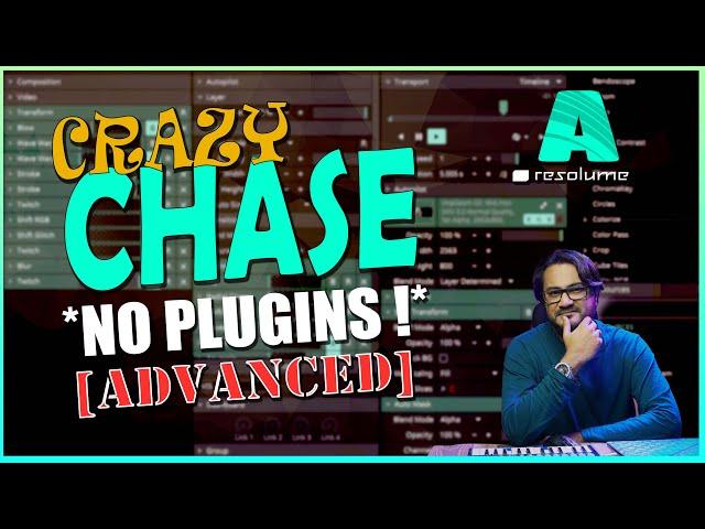 Advanced Tutorial #Chase Effects for FREE | Inside #RESOLUME | VJ Tips!