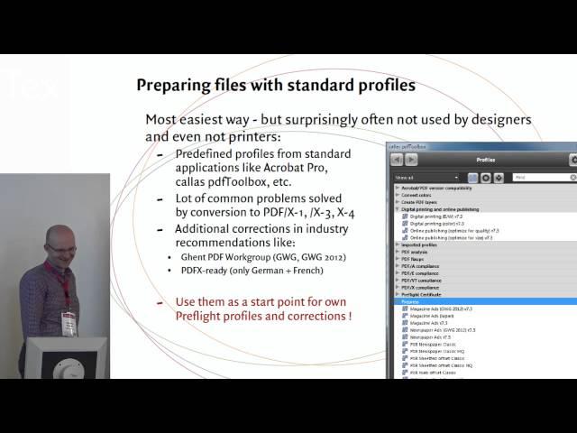 Preparing and optimising PDF for print -- Marc Heusmann, callas software