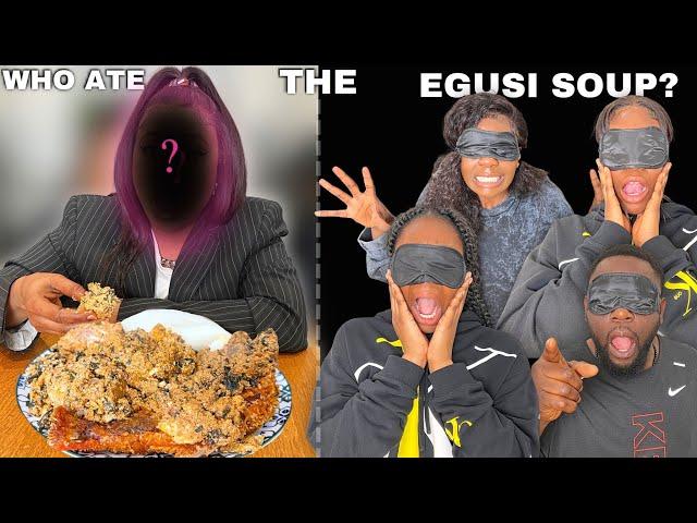 WHO ATE THE EGUSI SOUP FUNNIEST MAFIA GAME | The queens family