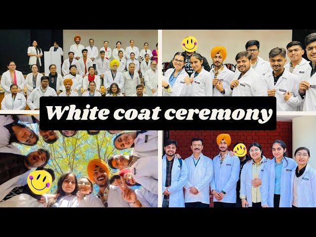 Finally !! White coat and oath ceremony | MBBS | GMC Amritsar