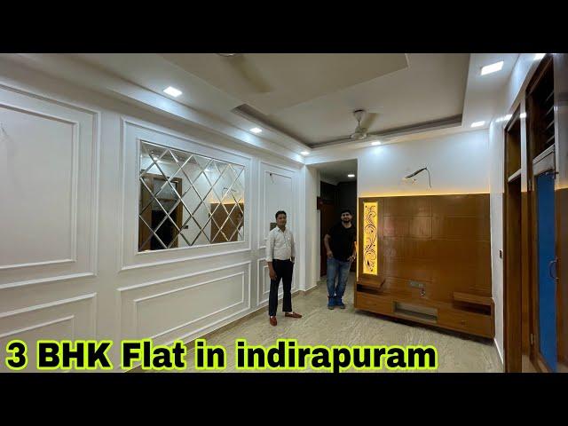 3 BHK Flat in indirapuram | Front Side Resale Flat | Upto 95% Loans Easy EMI | Ready To Move Flats