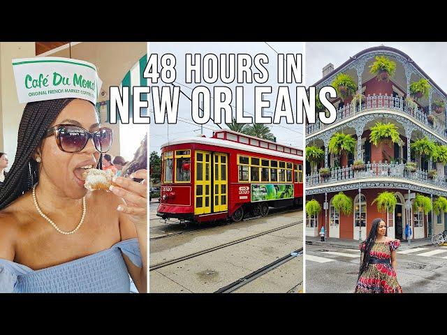 NEW ORLEANS TRAVEL VLOG: Best things to do & eat-Bourbon St, French Qtr., Commander’s Palace & more!