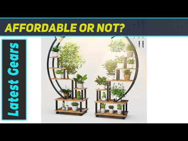 HOPERAN 6-Tier Plant Stand: Perfect for Indoor Jungle!