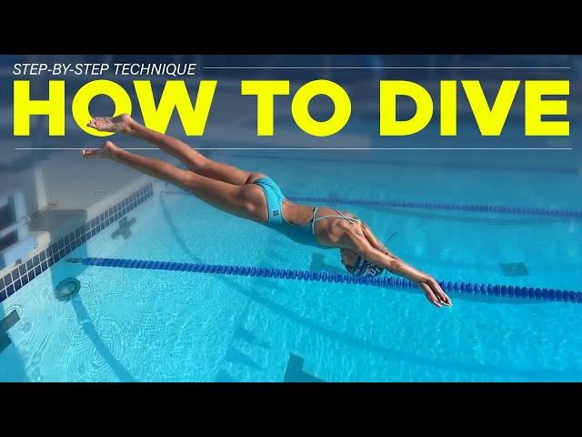 How to Dive in a Swimming Pool | Step-By-Step Technique to Dive into Water